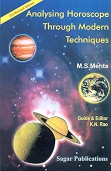 Analysing Horoscope through Modern Techniques By Sagar Publications