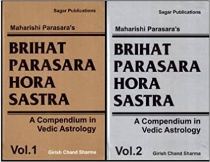 Brihat Parasara Hora Sastra Vol- I & II In English By Sagar Publications