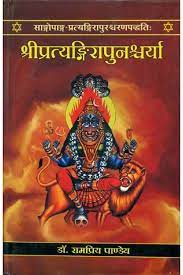 Pratyangira Punashcharya ( प्रत्यङ्गिरापुनश्चर्या )Hardcover By Chaukhamba Publication