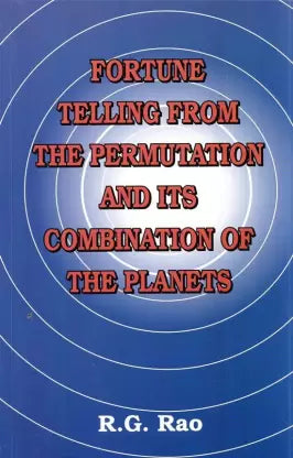 Fortune Telling From The Permutation And Its Combination Of The Planets By Sagar Publications