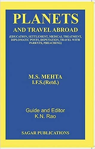 PLANETS AND TRAVEL ABROAD By Sagar Publications