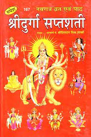 Navratri Fast and Recitation Shri Durga Saptashati (  नवरात्र व्रत एवं पाठ श्रीदुर्गा सप्तशती ) Hardcover By Rupesh Thakur Prasad