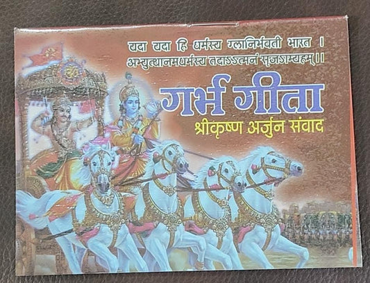 Garbh Gita (गर्भ गीता श्री कृष्ण अर्जुन संवाद) By Vivek prakashan