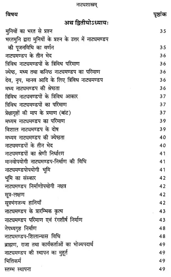 Natyashastra -  नाट्यशास्त्रम्